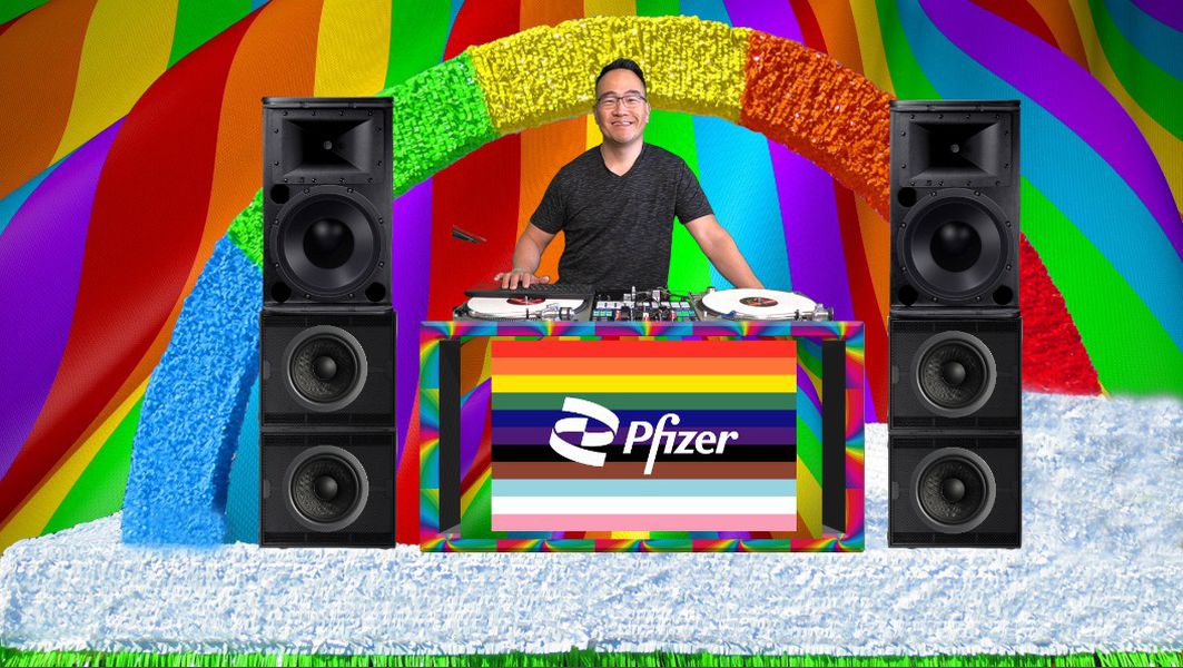 Live Virtual DJ Set For Pfizer