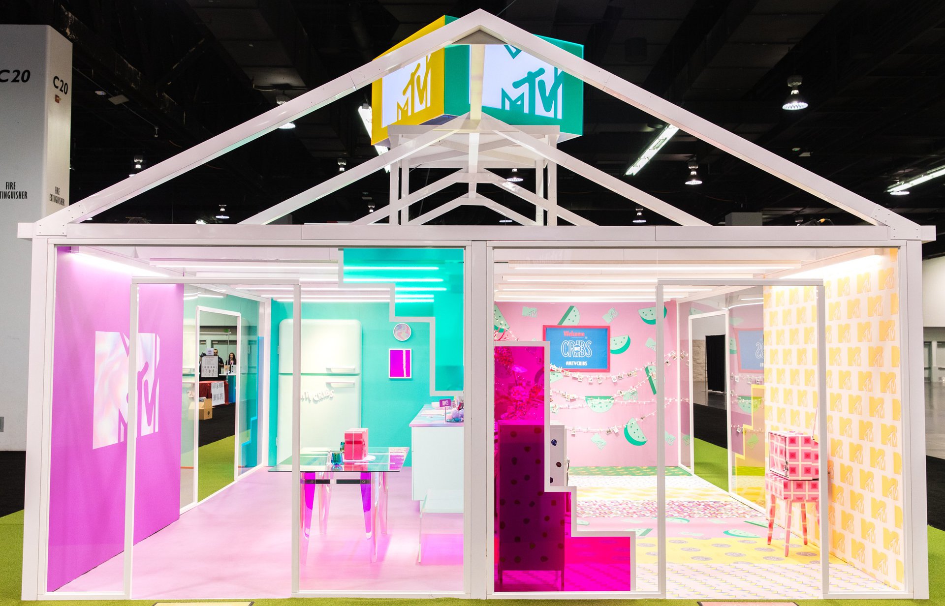 MTV Cribs Experiential Activation in Anaheim, CA The Vendry