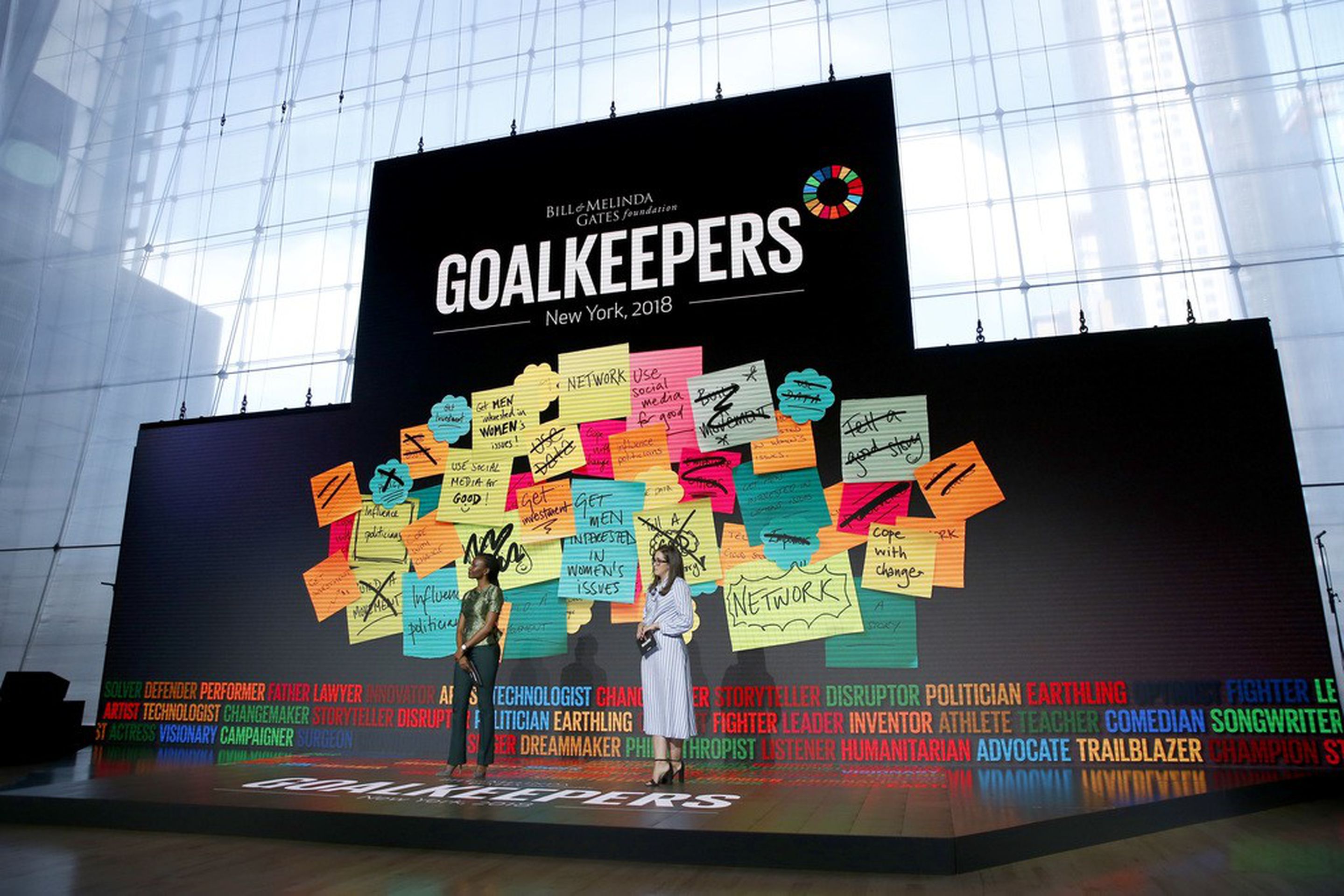 Gates Foundations's Goalkeepers Conference / Summit in New York, NY
