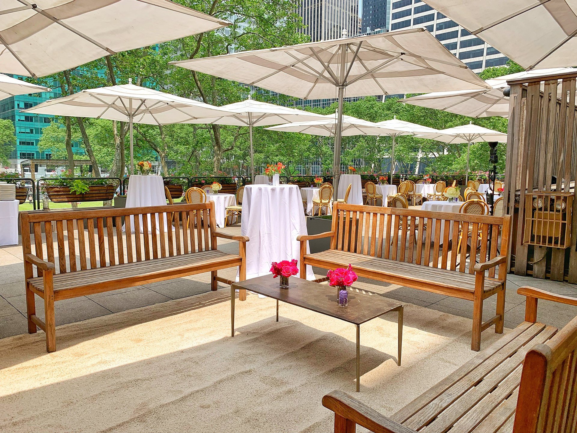 Bryant Park Grill Rooftop Terrace Restaurant in New York, NY The