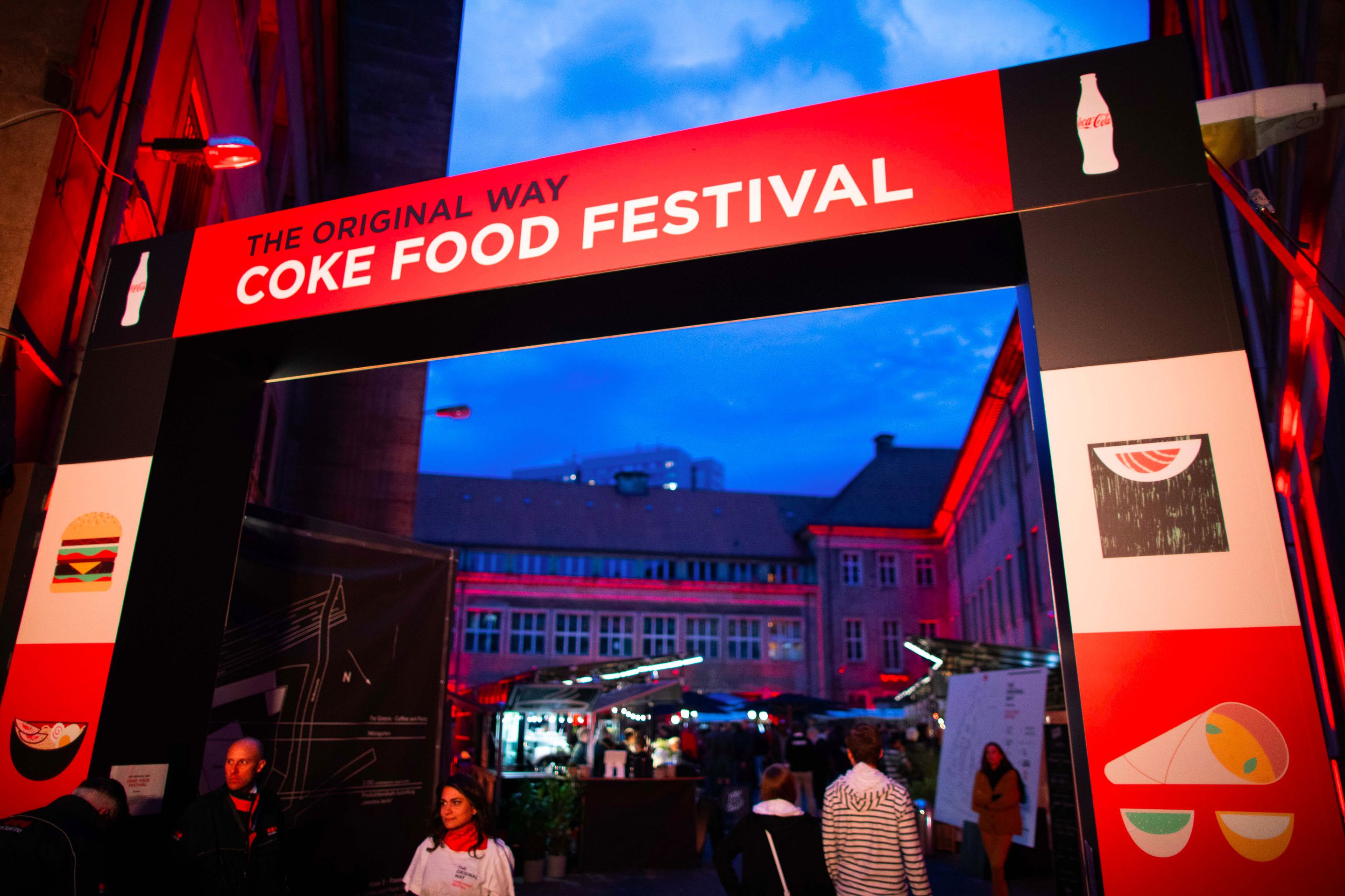 COKE FOOD FESTIVAL // COCACOLA Festival in Cologne, Germany The Vendry