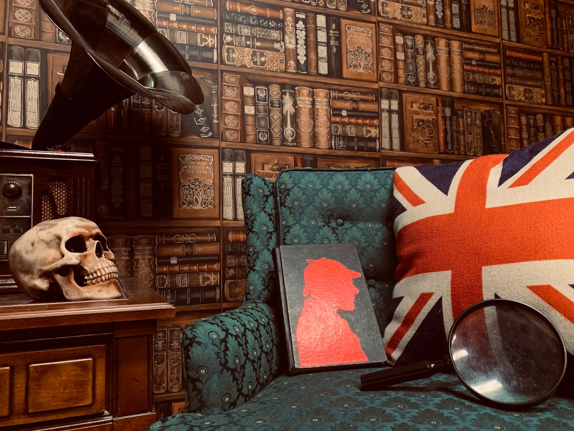 The Great Escape Room Sherlock Holmes' Library Private Group Activity in Chicago, IL The