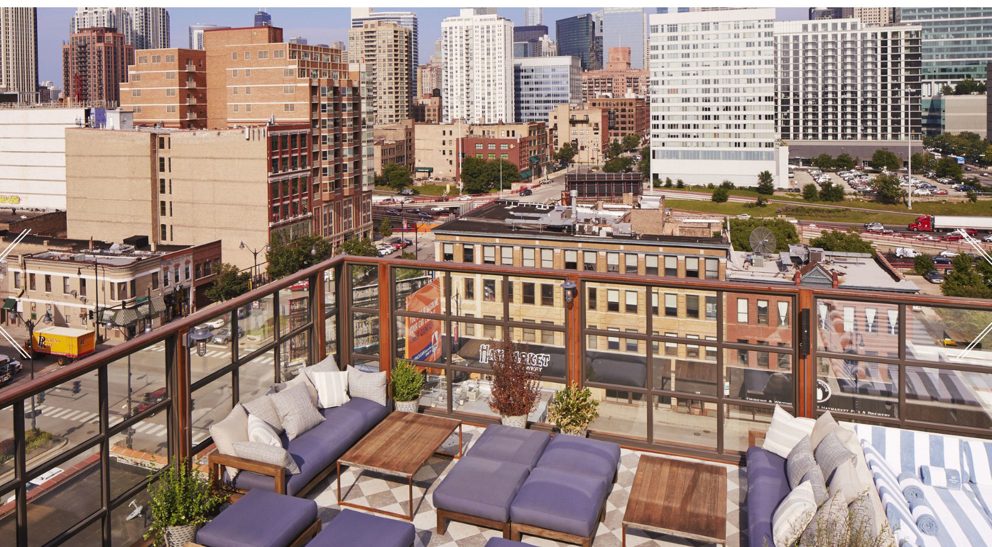 Soho House Chicago Rooftop Outdoor Space in Chicago, IL The Vendry