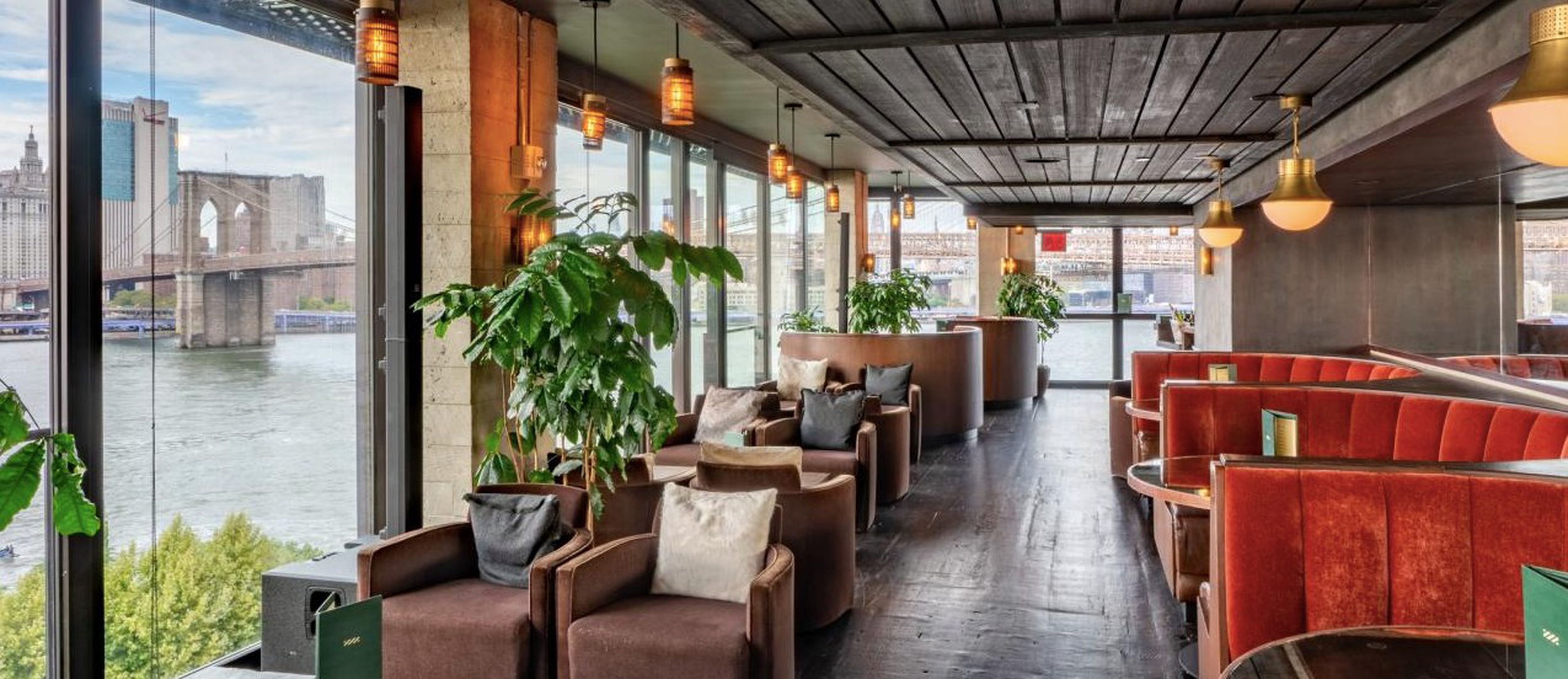 1 Hotel Brooklyn Harriet's Rooftop & Lounge Hotel in Brooklyn, NY