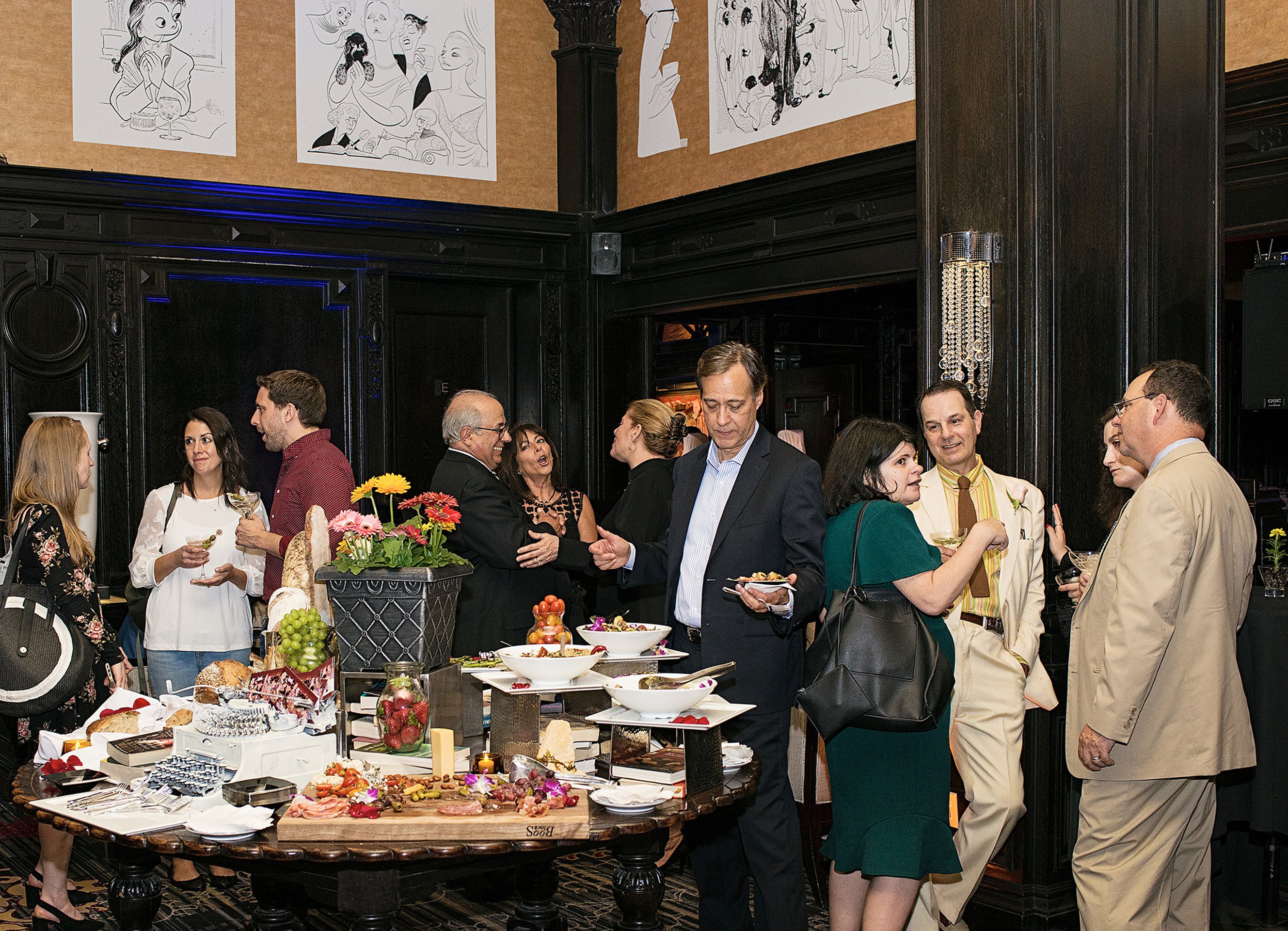 Algonquin Round Table 100 Celebration Cocktail Reception In New York